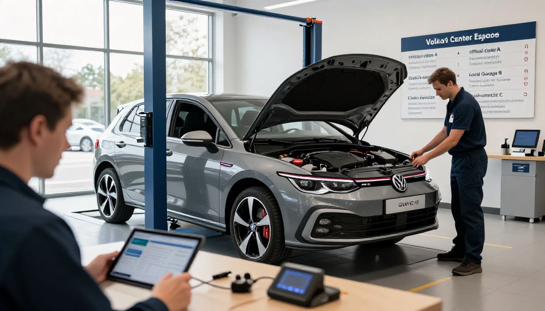 Miksi Volkswagen Center Espoo on fiksuin valinta huollolle – vertailu kolmen kilpailijan kanssa*
