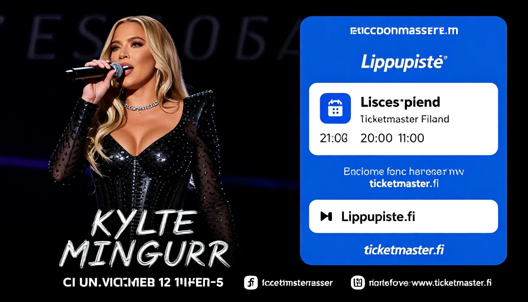 Mistä Kylie Minoguen Espoo-keikan liput myydään – viralliset kanavat ja varoitukset huijareista*