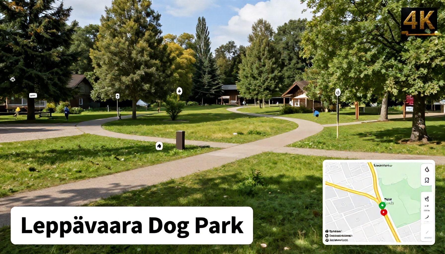 Mistä tarkalleen Leppävaaran koirapuisto löytyy – kartta ja koordinaatit käden ulottuvilla