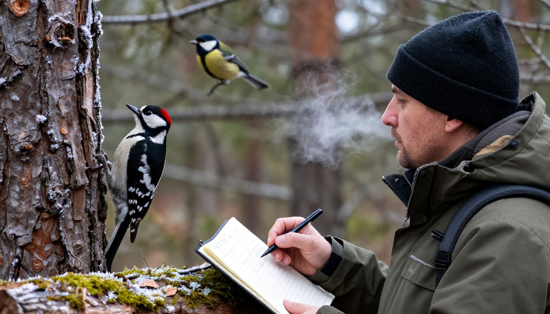 Miten erottaa harvinainen pikkutikka tavallisesta talitiaisesta: Espoon metsien ääniopas kokeneilta bongaajilta