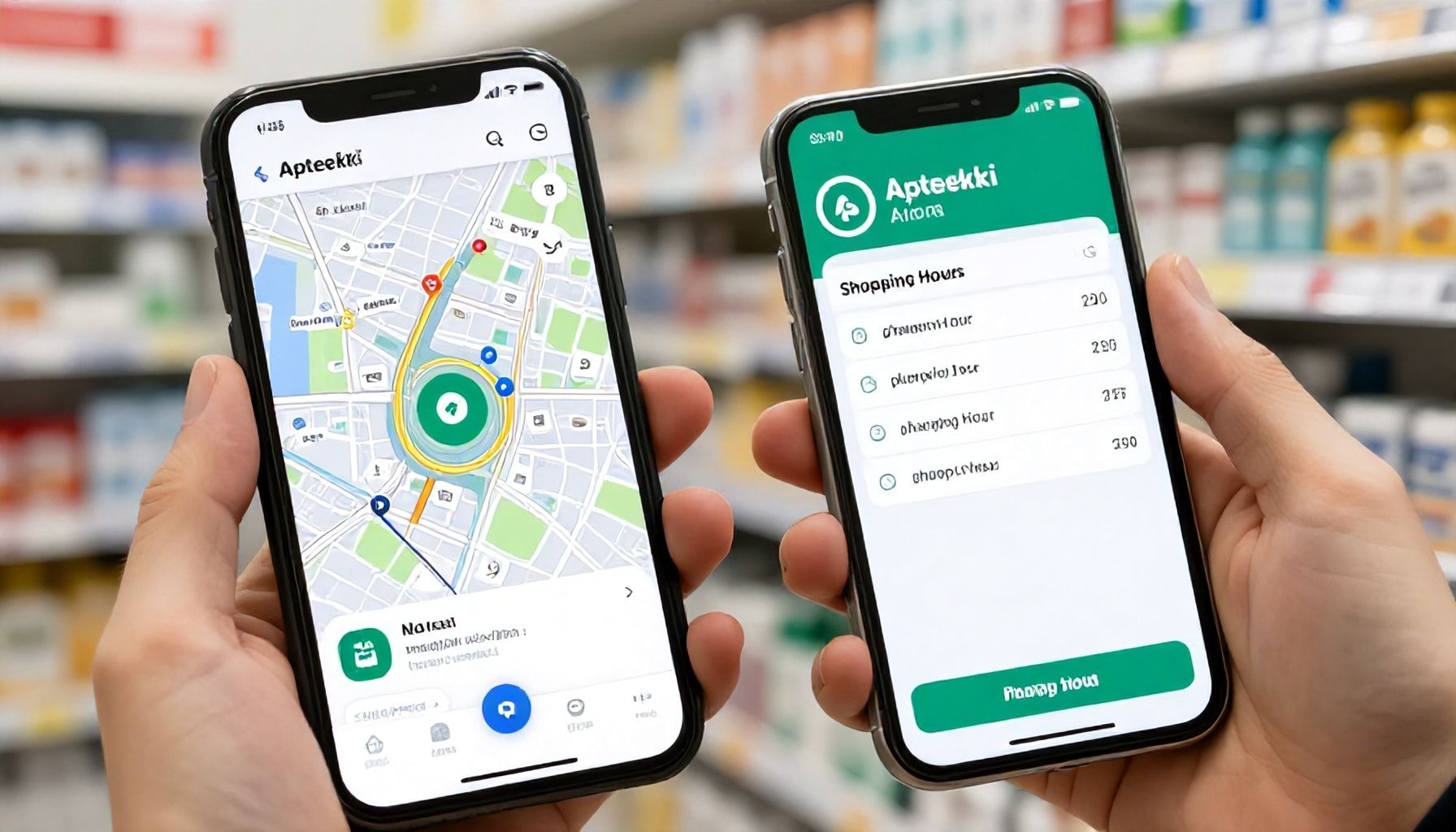 Miten löydät lähimmän Apteekki Ainoan ostosajan apteekin kartan ja sovelluksen avulla