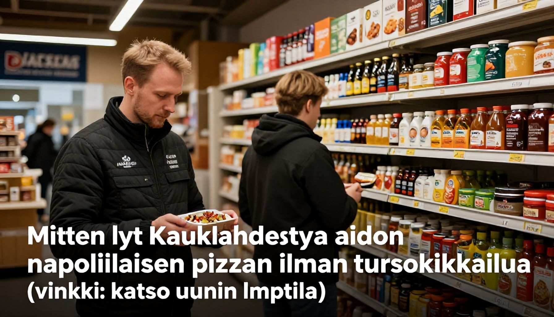 Miten löytää Kauklahdesta aidon napolilaisen pizzan ilman turistikikkailua (vinkki: katso uunin lämpötila)