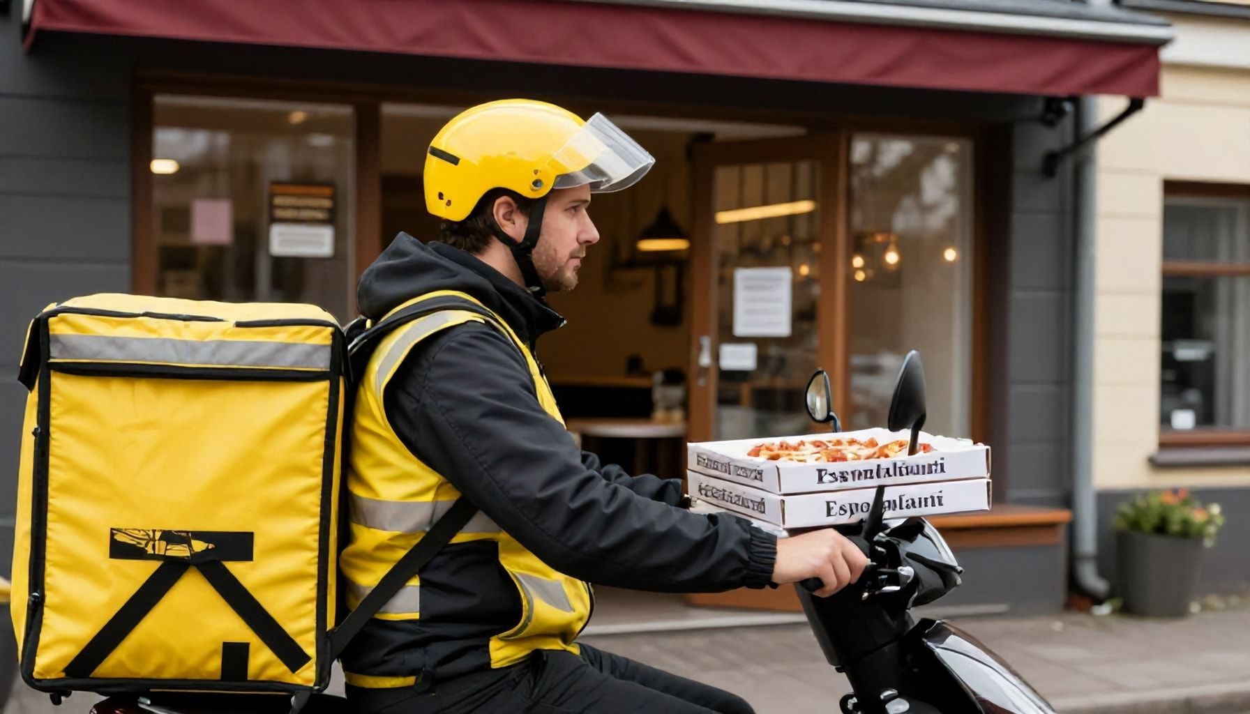 Miten tilaus hetkessä sujuu ilman sovellusta – Espoonlahden pizzakuskit kertovat temppunsa