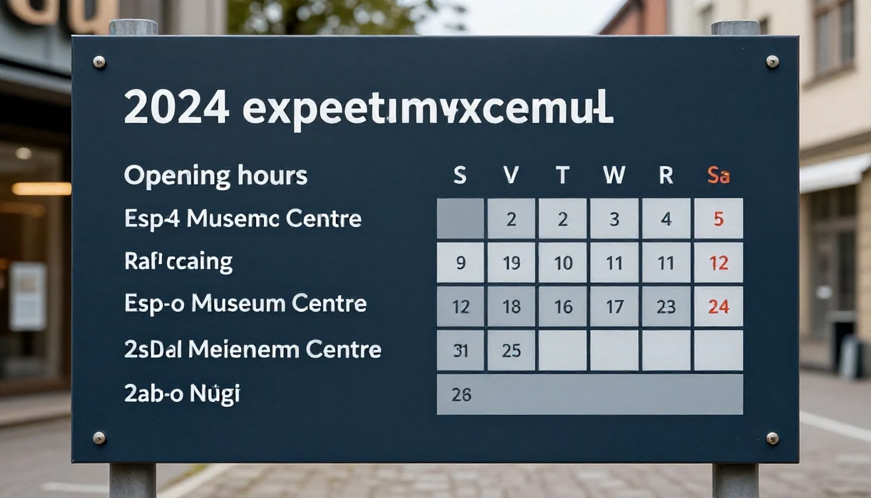 Museo Espoon keskuksen aukioloajat 2024 – tarkat päivät ja poikkeukset kalenterissa