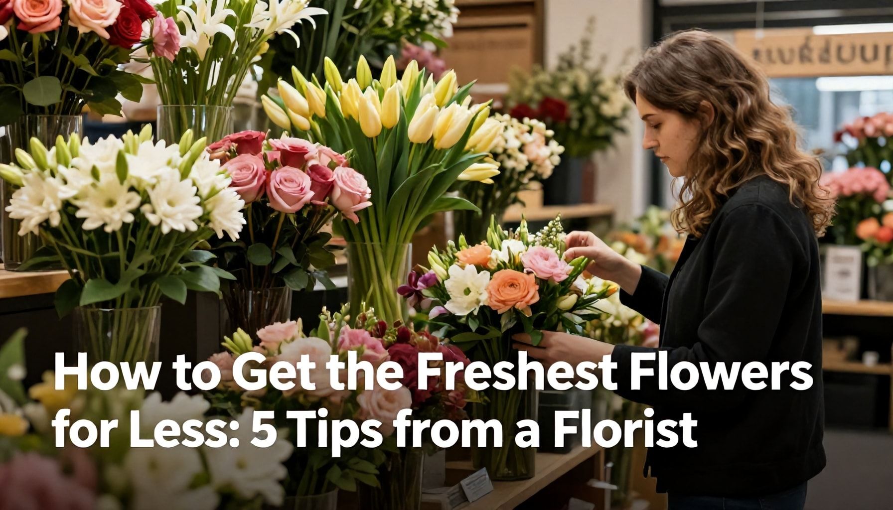 Näin saat tuoreimmat kukat halvemmalla: 5 kukanvalitsijan vinkkiä