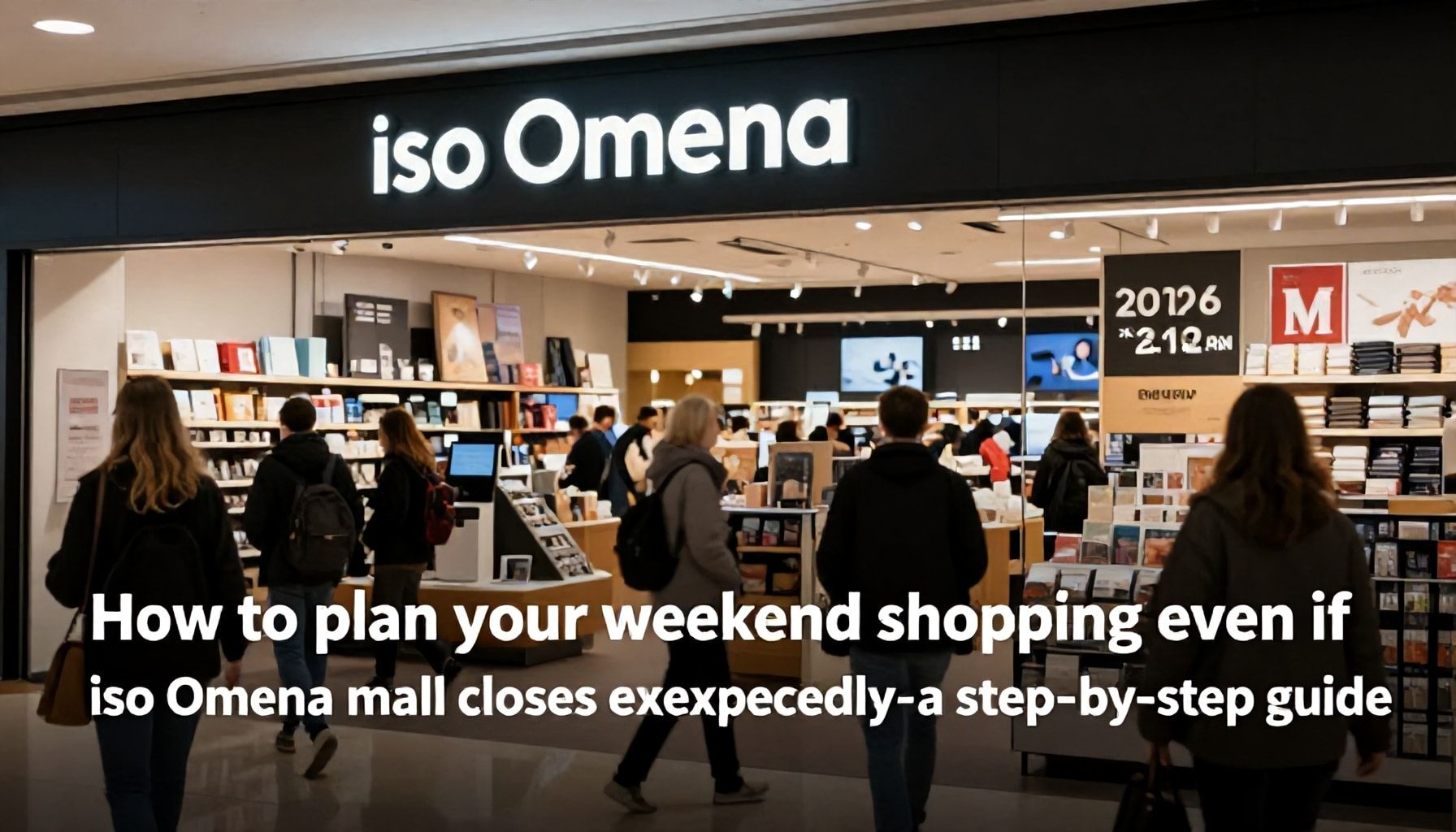 Näin suunnittelet viikonlopun shoppailun, vaikka Iso Omena suljetaan yllättäen – askel askeleelta -opas