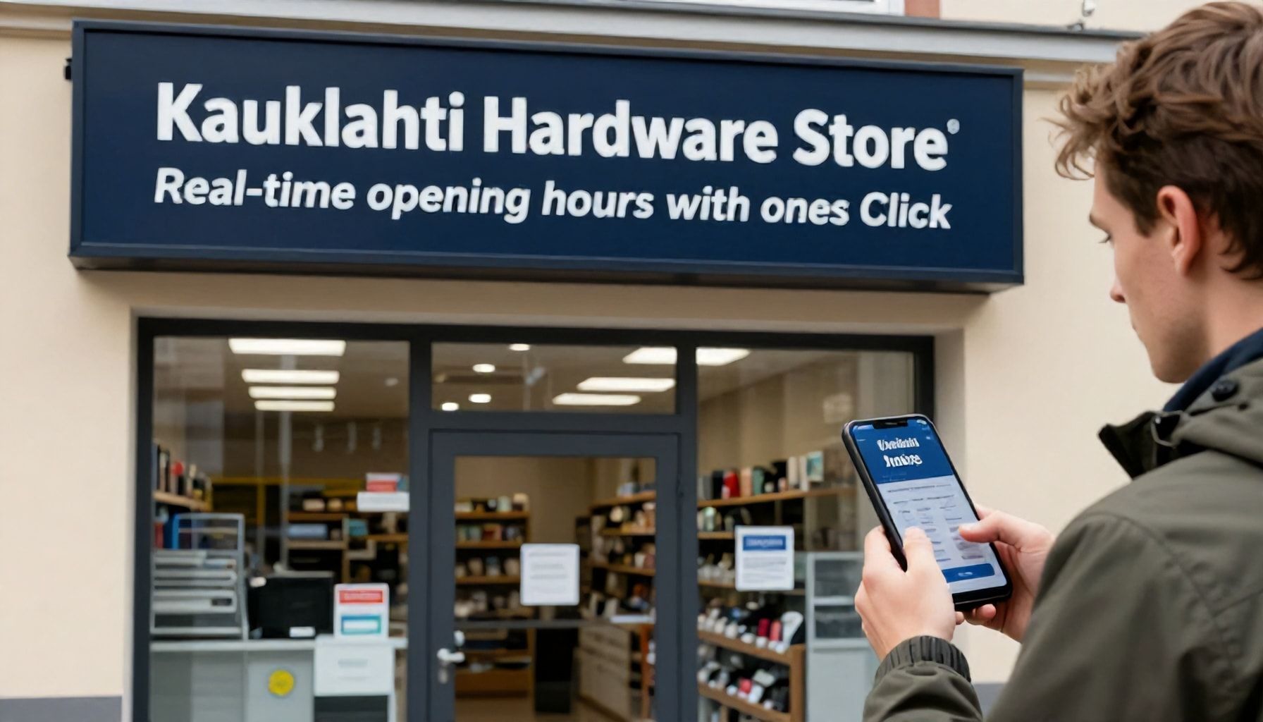 Näin tarkistat Kauklahtien Rautakaupan reaaliaikaiset aukioloajat yhdellä napsautuksella (ilman turhia sovelluksia)