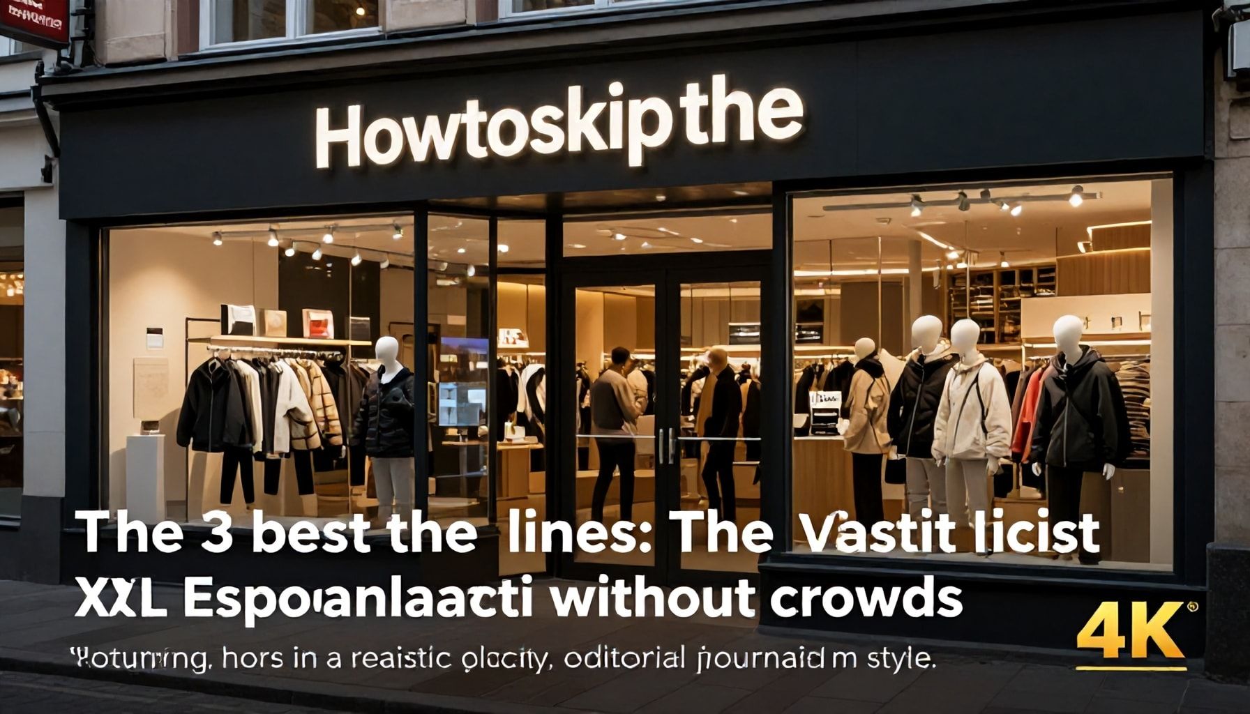 Näin välttyy jonottamiselta: 3 parasta aikaa käydä XXL:ssä Espoonlahdessa ilman ruuhkia