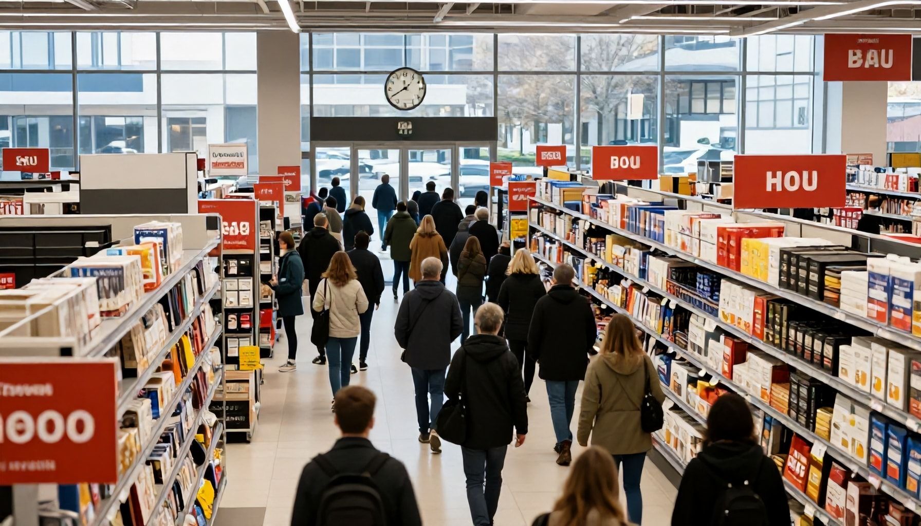 Näin välttyy turhalta jonottamiselta: parhaat ostosajat Leppävaaran Tokmannissa