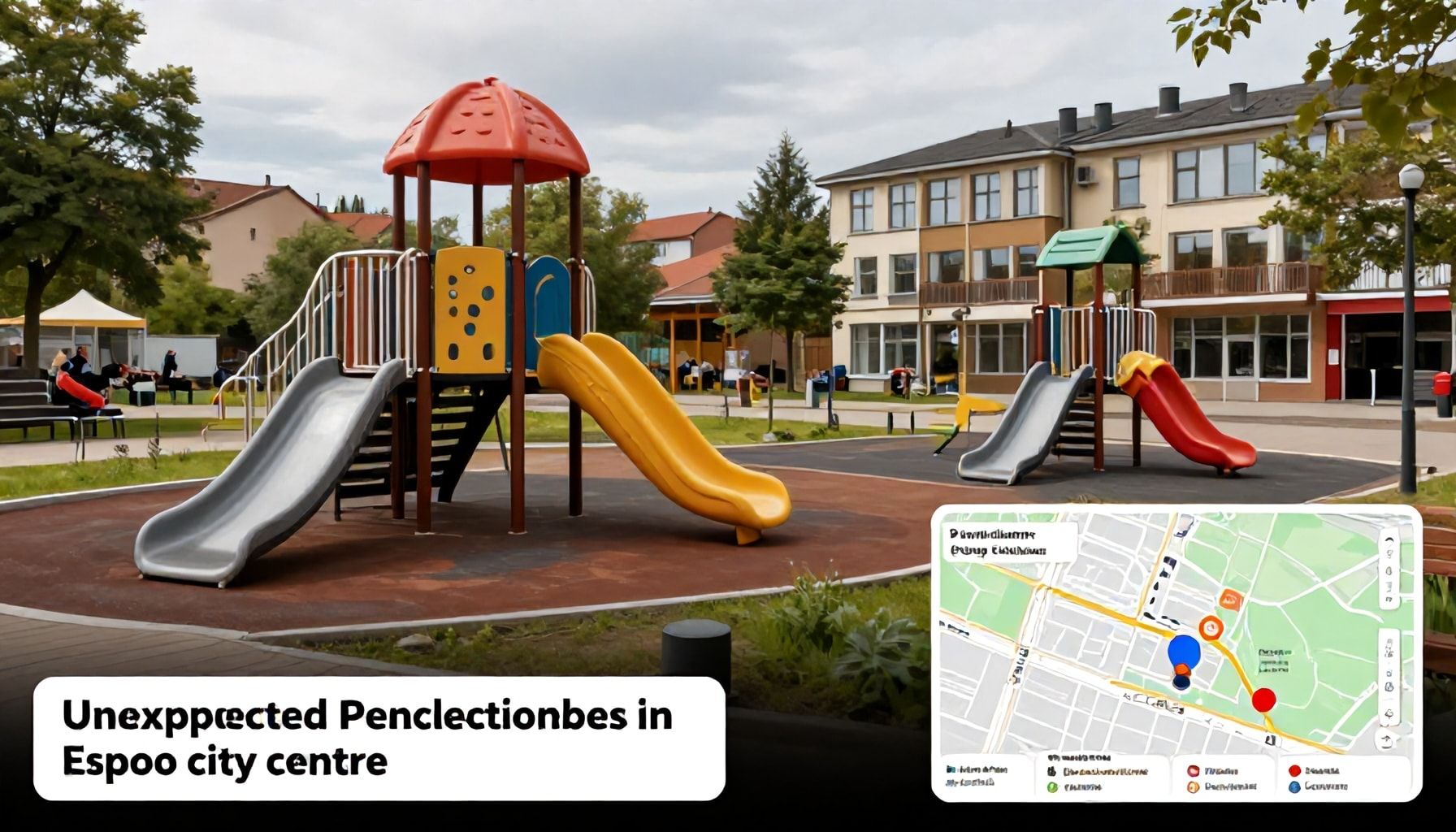 Nämä 3 Espoon keskustan leikkipaikkaa yllättävät – miksi paikalliset suosivat niitä eniten?