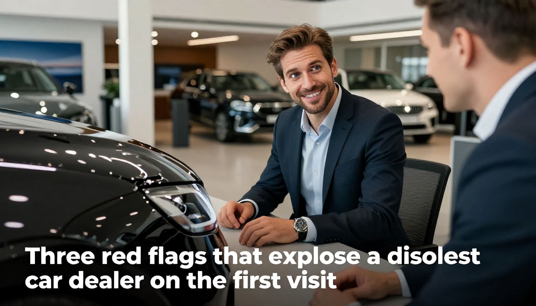Nämä 3 merkkiä paljastavat epärehellisen autokauppiaan jo ensimmäisellä käynnillä