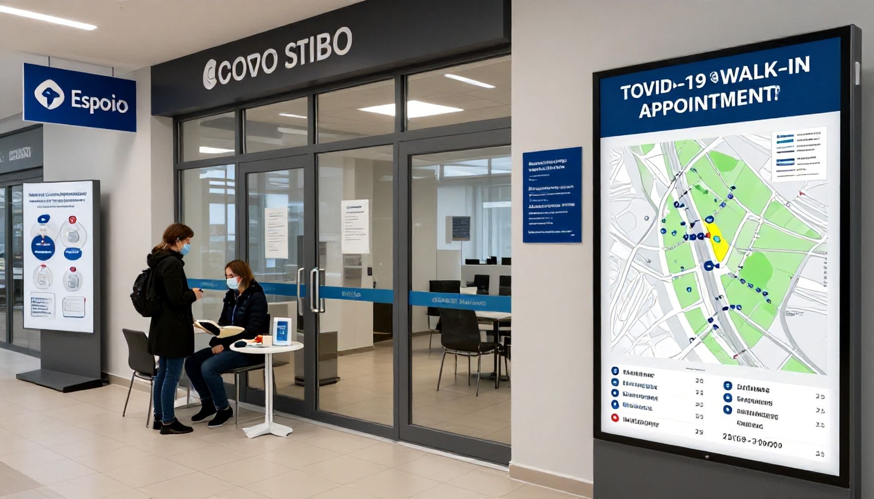 Nämä 5 Espoon rokotuspisteistä tarjoavat ilman ajanvarausmahdollisuuden – kartta ja aukioloajat mukana