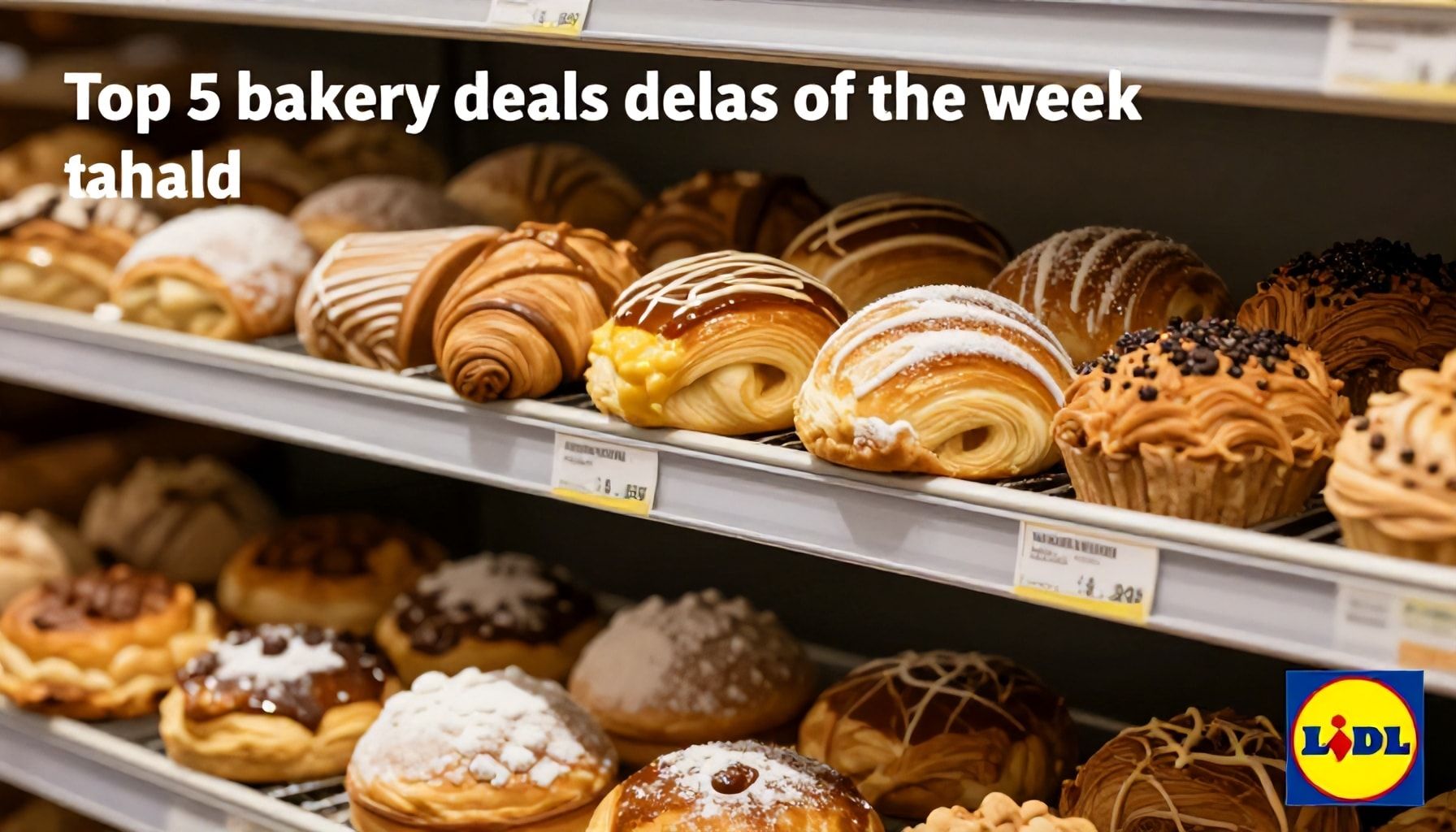 Nämä 5 Lidl Tapiolan viikon leipomotuotteet kannattaa ostaa – hinnat romahtaneet*