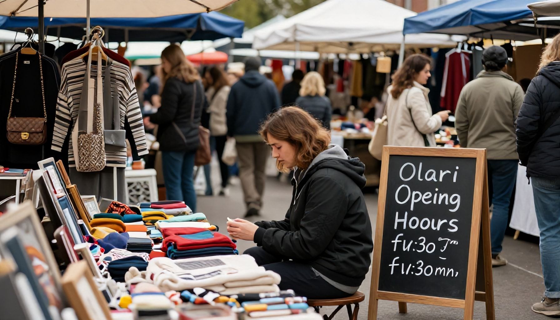 Olarin kirpputorin hiljaisimmat hetket: näin shoppaat rauhassa ilman tungosta*