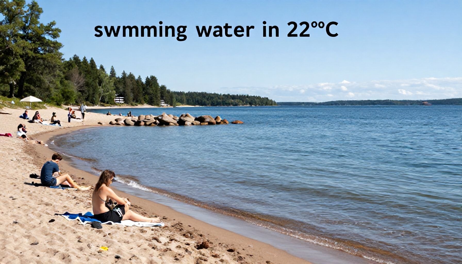 Parhaat ajankohdat lämpimään uimaveteen: Tällaista vuosien 2020–2023 data paljastaa Espoon rannoista*