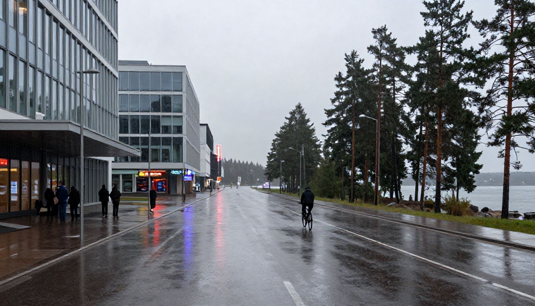 Parhaat (ja huonoimmat) paikat Espoossa sateen sattuessa – kartta-alueet, joissa kannattaa tai ei kannata liikkua*