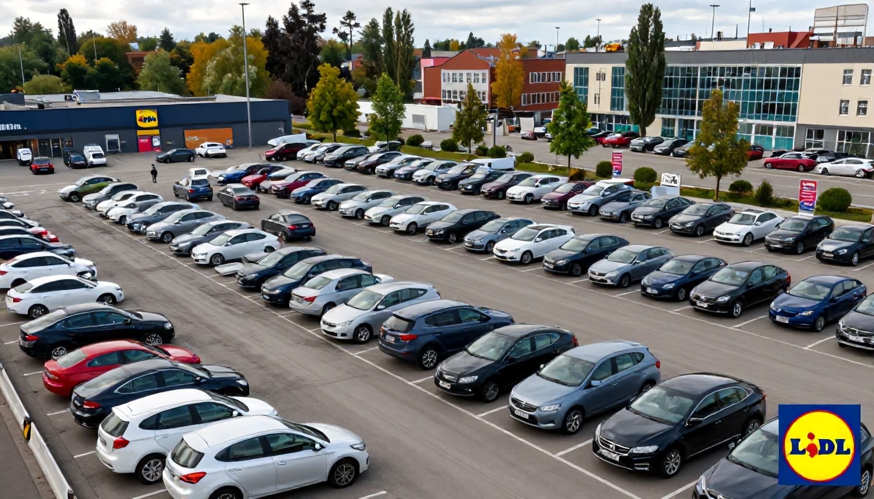 Parkkikiekon arvoinen käynti? Lidlin parkkipaikat Espoon Keskuksessa selvitettynä*