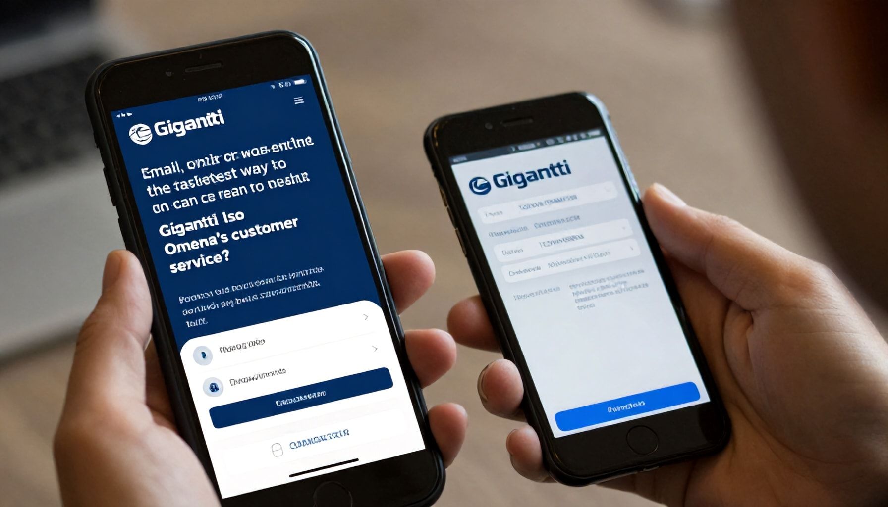 Puhelin, sähköposti vai chat? Nopein tapa saada yhteys Gigantti Iso Omenan asiakaspalveluun