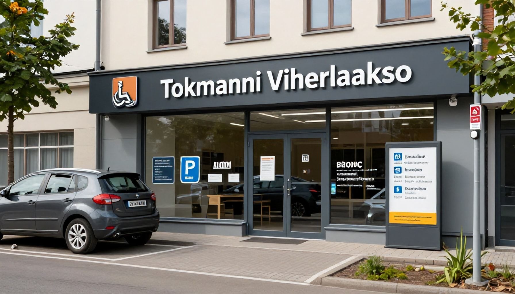 Pysäköinti, esteettömyys ja palvelut: Kaikki mitä tarvitset tietää ennen Tokmanni Viherlaakson vierailua