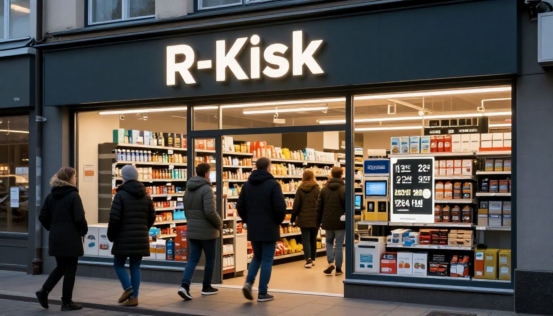 R-Kioskin Leppävaaran myymälän tarkat aukioloajat arkisin, viikonloppuisin ja pyhäpäivinä – vuodelle 2024 vahvistettu
