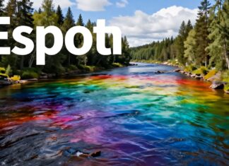 Espoon värikkäin kesäkohde: Sateenkaarijoki löytyy täältä