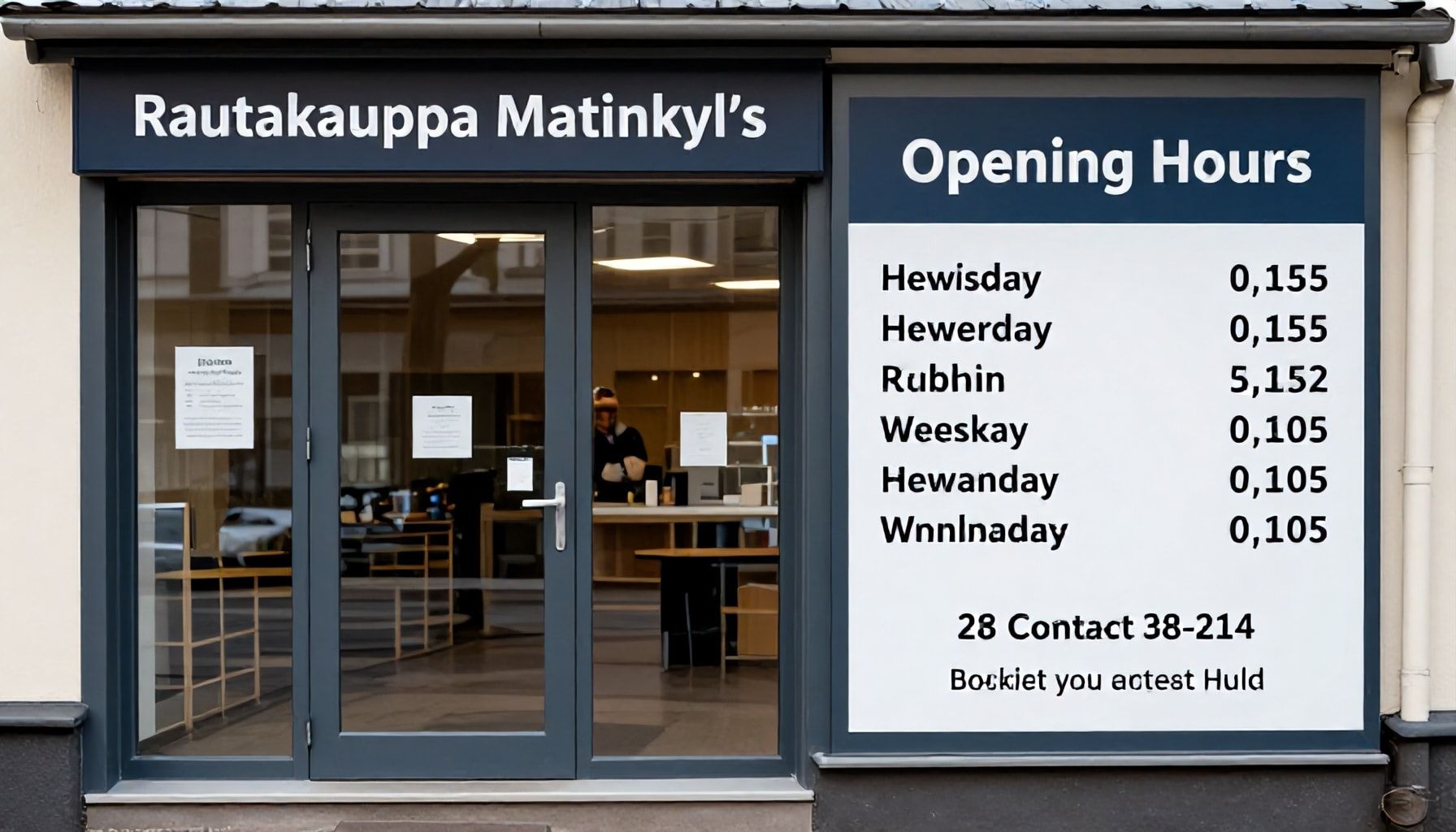 Rautakauppa Matinkylän tarkat aukioloajat – milloin ovet ovat auki arkisin, viikonloppuisin ja juhlapyhinä