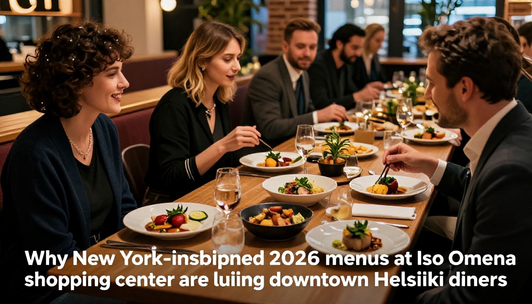 Ravintolamaailman vallankumous: Miksi Iso Omenan 2026-ruokalistat houkuttelevat myös helsinkiläisiä keskustasta