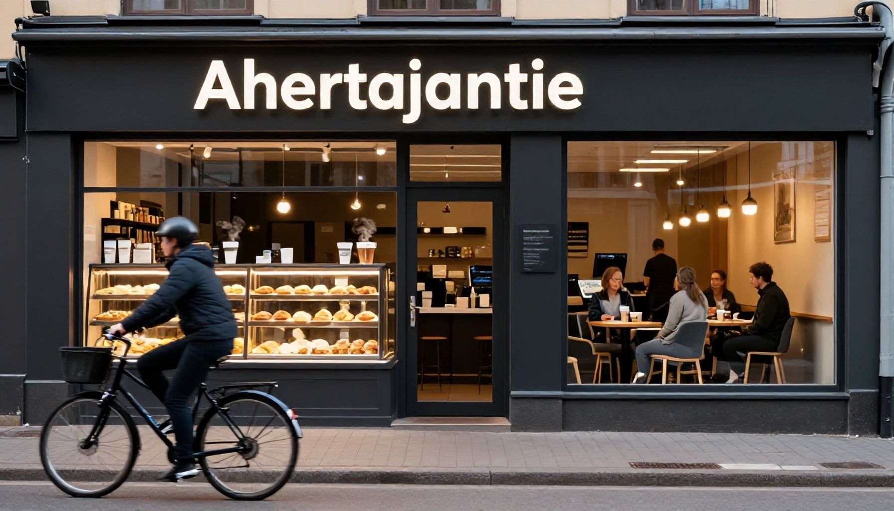 Ruokaostokset, kahvilat ja liikuntapalvelut: Kartta Ahertajantien arjen helpottavista lähipalveluista*