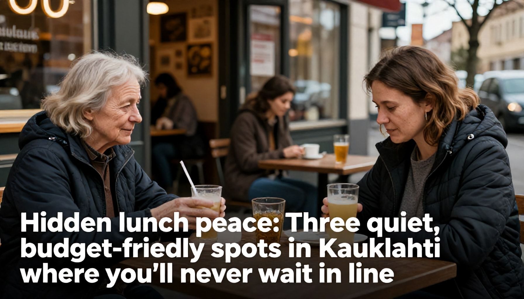 Ruokarauhan löytäminen: 3 hiljaista lounaspaikkaa, joissa ei joudu jonottamaan (vaikka hinta pysyy alhaalla)