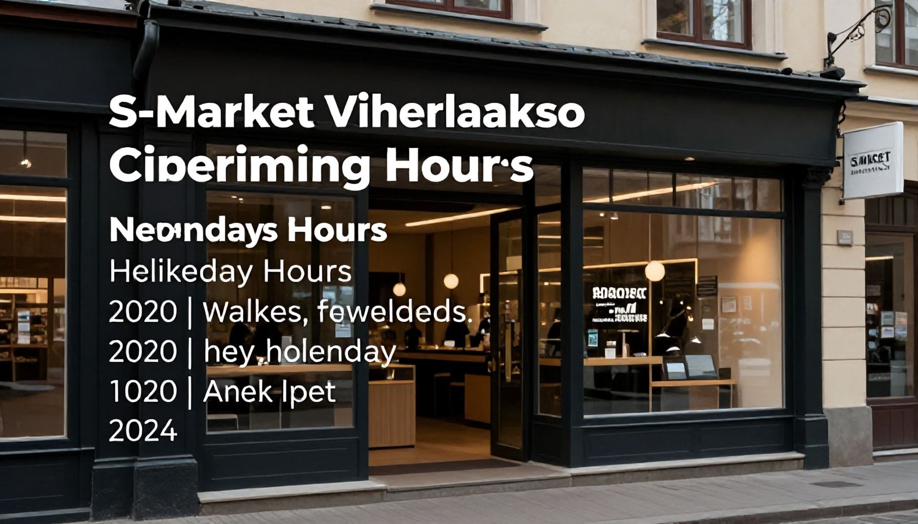 S-Market Viherlaakson tarkat aukioloajat arkisin, viikonloppuisin ja pyhäpäivinä – vuodelle 2024 vahvistettu aikataulu