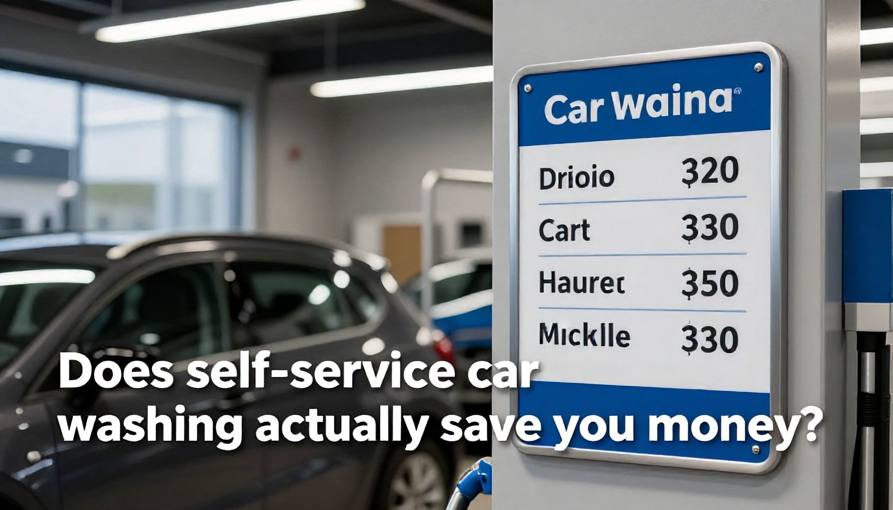 Säästätkö rahaa itsepalvelupesulla? Viherlaakson autopesun hinnoittelun salat