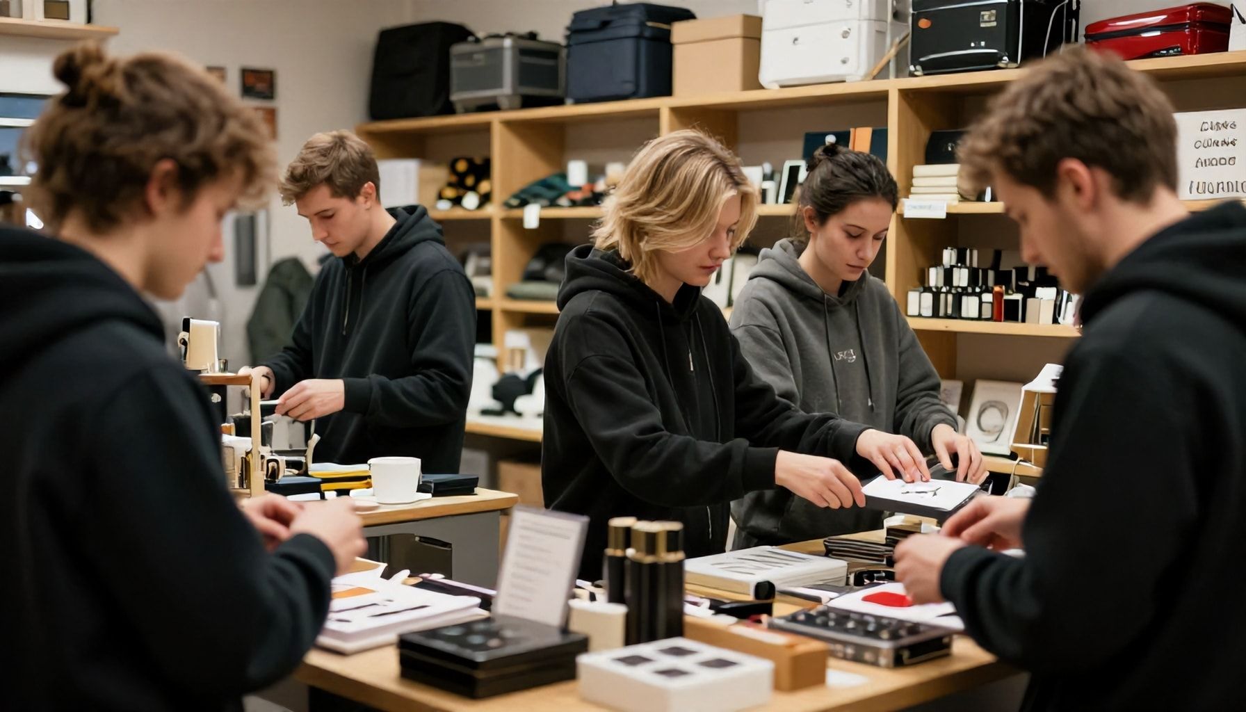 Salaisuudet kassan takaa: näin kirpputorin työntekijät valmistelevat tavarat myyntipäivien ajoittamiseen