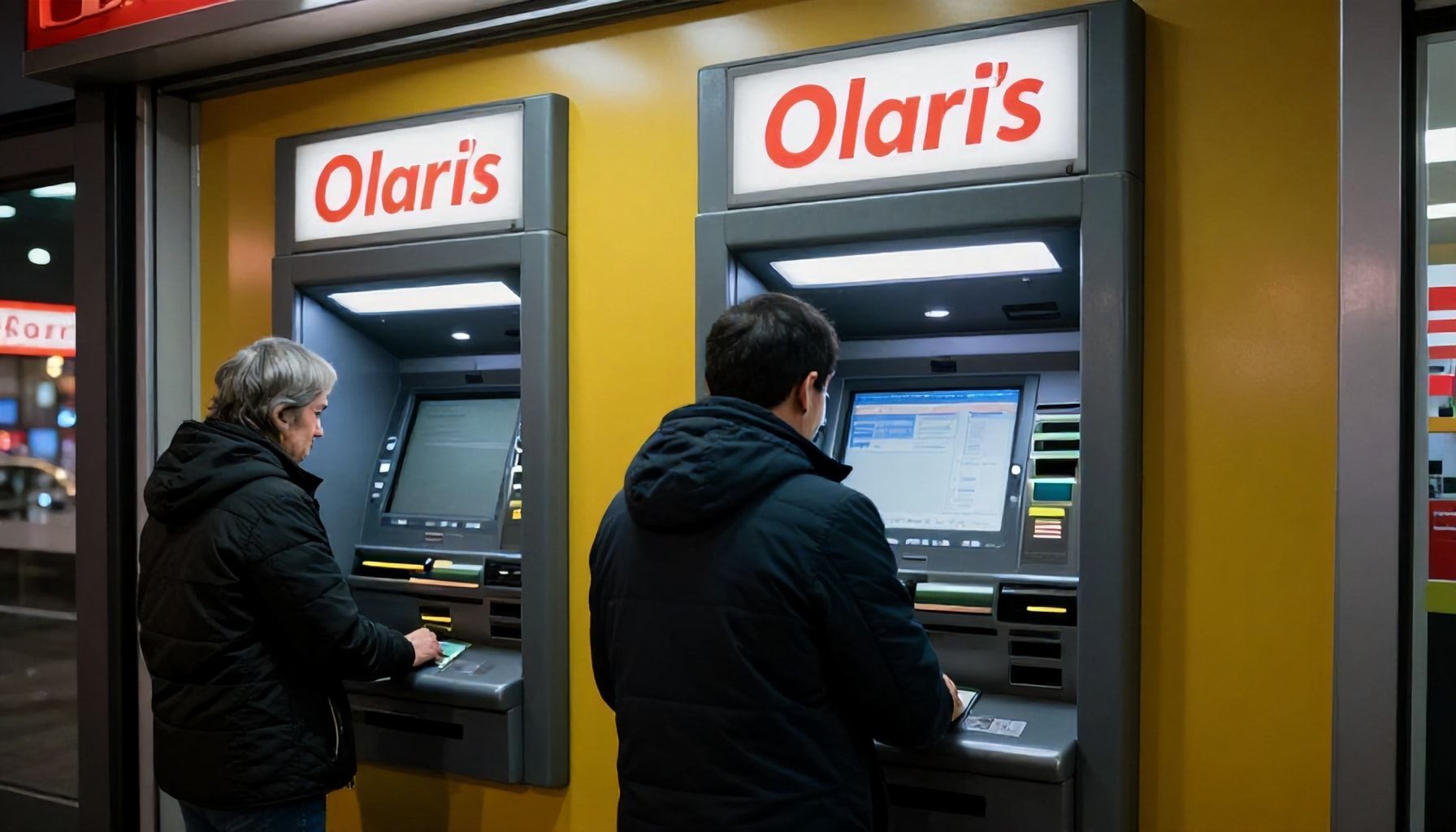 Salaisuudet myöhäisillan käteisnostoista Olarin R-Kioskilla ilman pankkiautomaattia