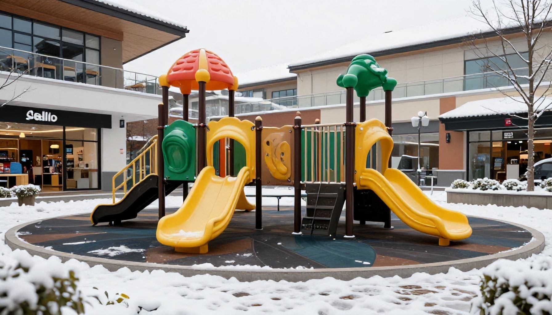 Sateisellekin päivälle: Katetut leikkipaikat ja sisäleikkialueet Sellon seudulla*