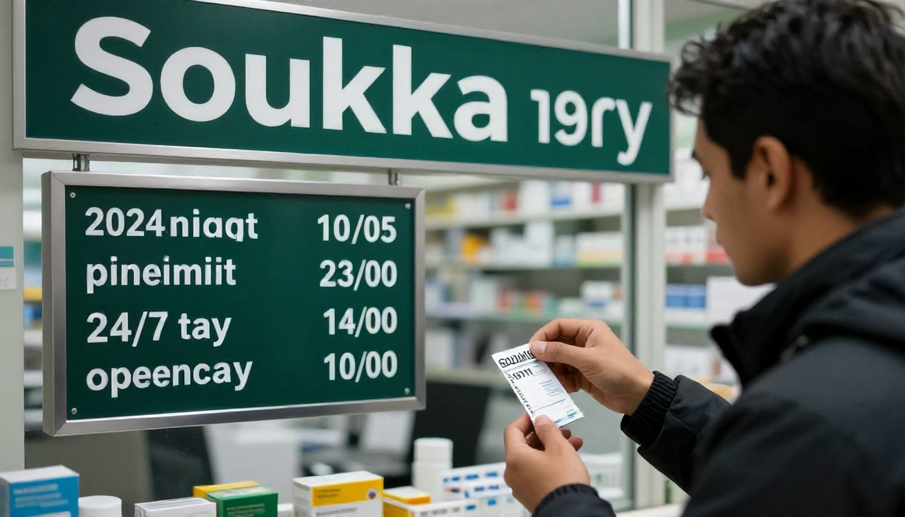 Soukan apteekin yö- ja vuorokautiset aukiolot 2024: milloin saat lääkkeitä kiireellisesti?