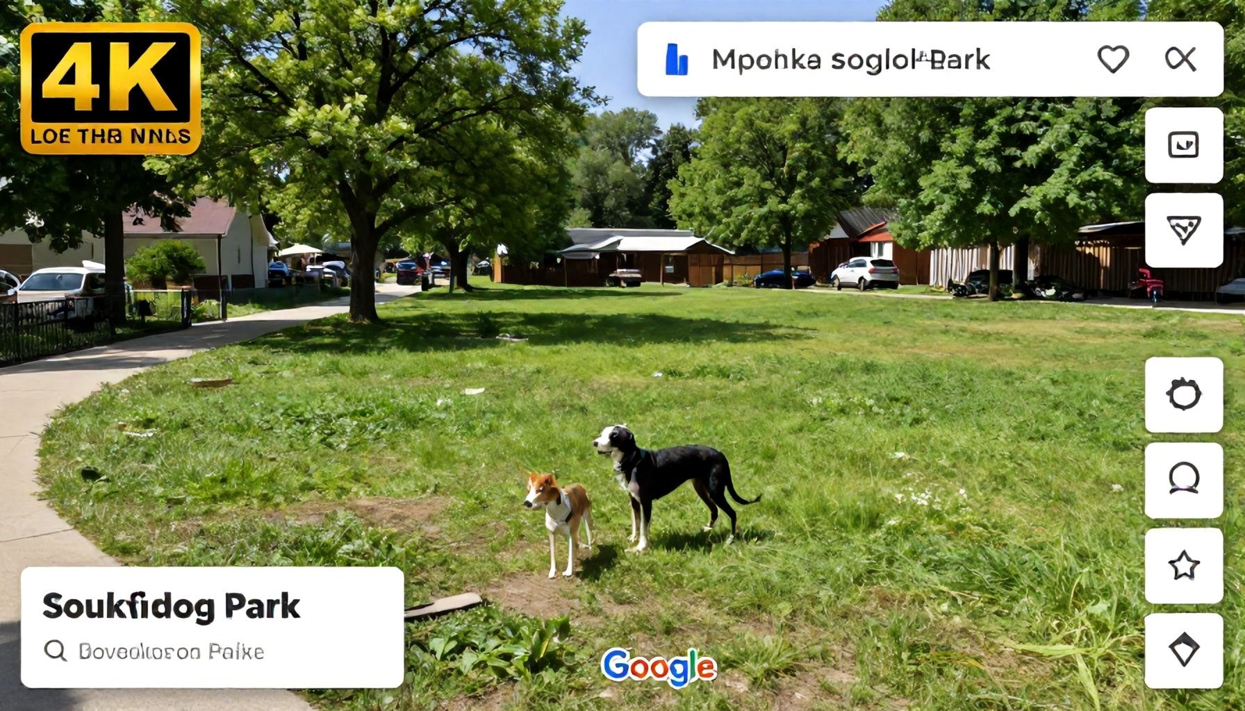 Soukan koirapuiston tarkka karttapaikka ja helpoin navigointi Google Mapsilla