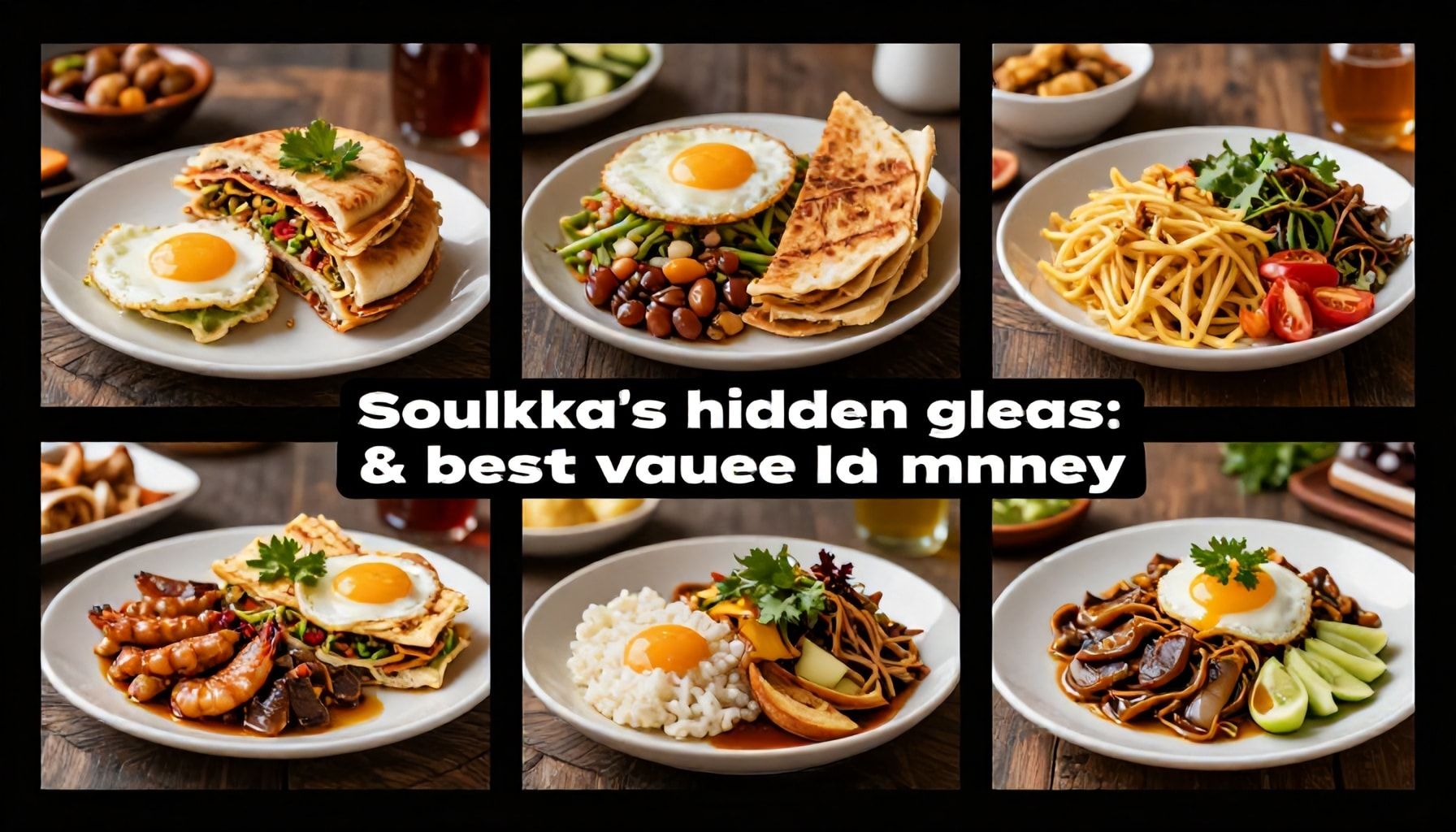 Soukan piilotetut helmet: 5 lounaspaikkaa, joissa saa eniten vastinetta rahalleen