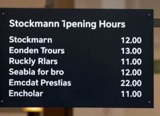 Stockmann Tapiolan aukioloajat 2024 – näin löydät ajat helposti