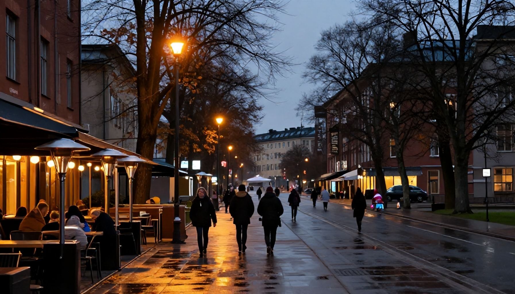 Syksyn pimeät kuukaudet iskevät Espooseen aikaisemmin kuin uskoisit – näin valot ja vaatteet auttavat*