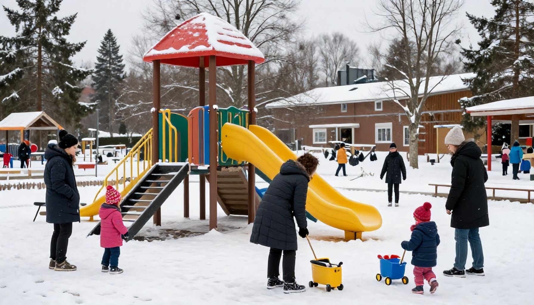 Tapiolan leikkipuistot talvella: näin pukeudut, varustaudut ja löydät parhaat lumileikit – paikallisten äitien testatut vinkit