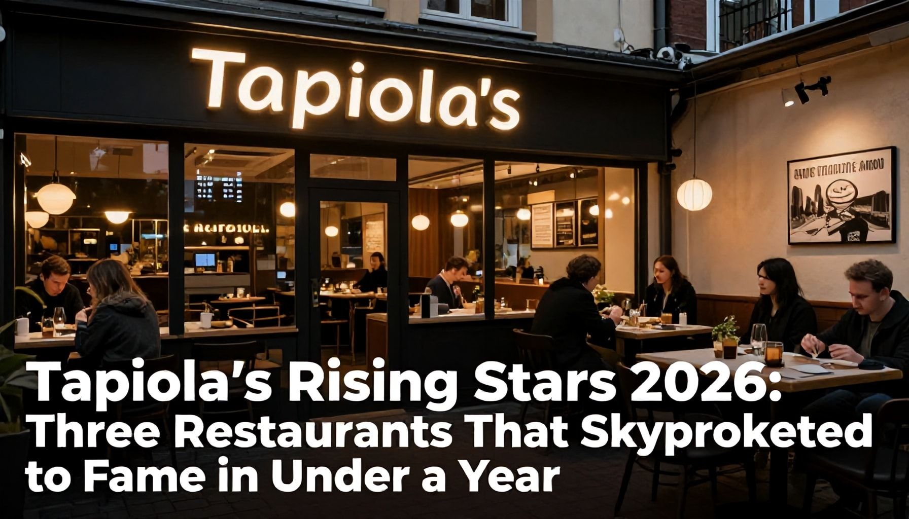 Tapiolan yllättäjät 2026: Kolme ravintolaa, jotka nousivat tähtitaivaalle alle vuodessa