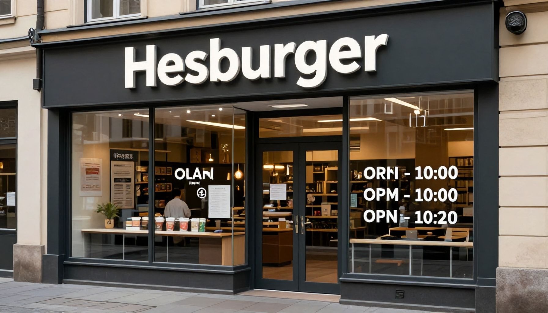 Tarkat aukioloajat Olarin Hesburgerissa arkisin, viikonloppuisin ja juhlapyhinä