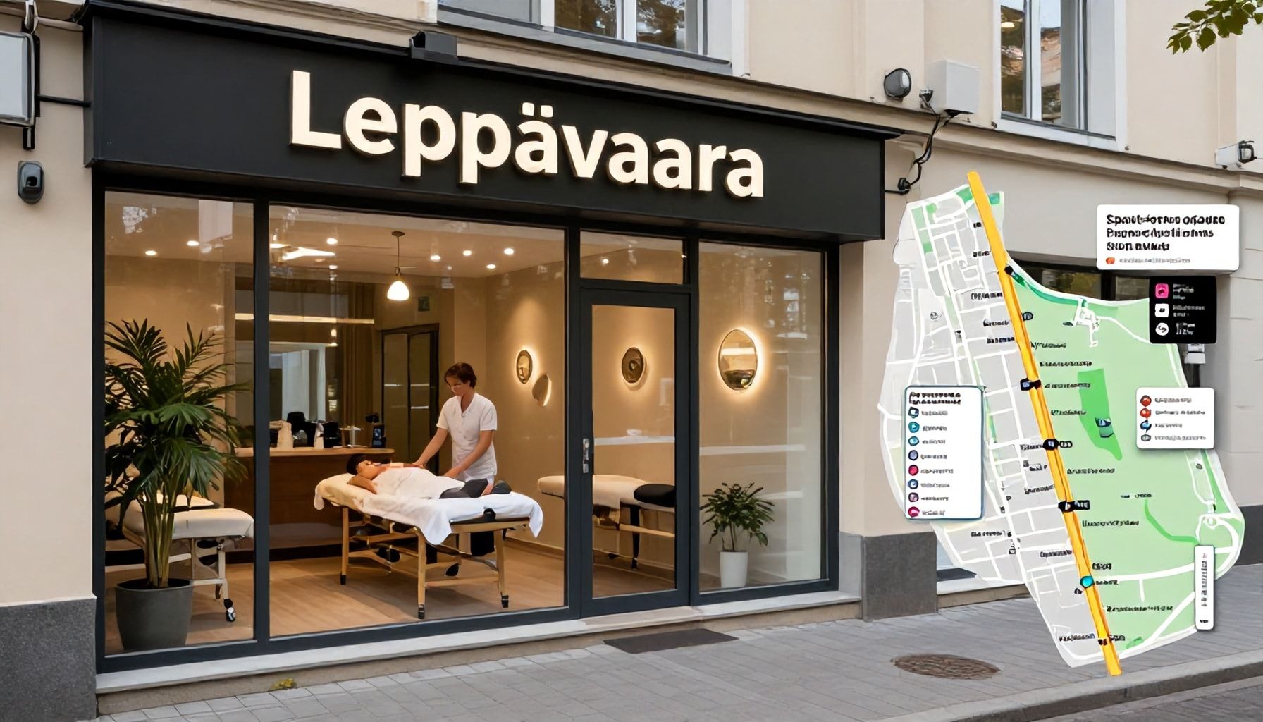 Tässä kartalla Leppävaaran edullisimmat hierontapisteet – ja mitä palveluita niistä oikeasti saa rahoillesi