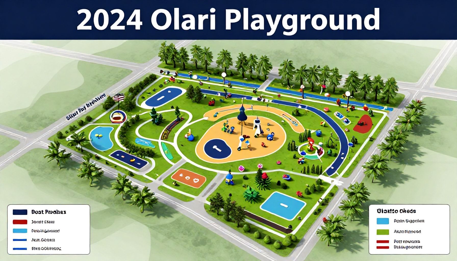 Täysin päivitetty Leikkipaikka Olarin kartta 2024 – näin löydät piilotetut leikkialueet ja parhaat reitit*