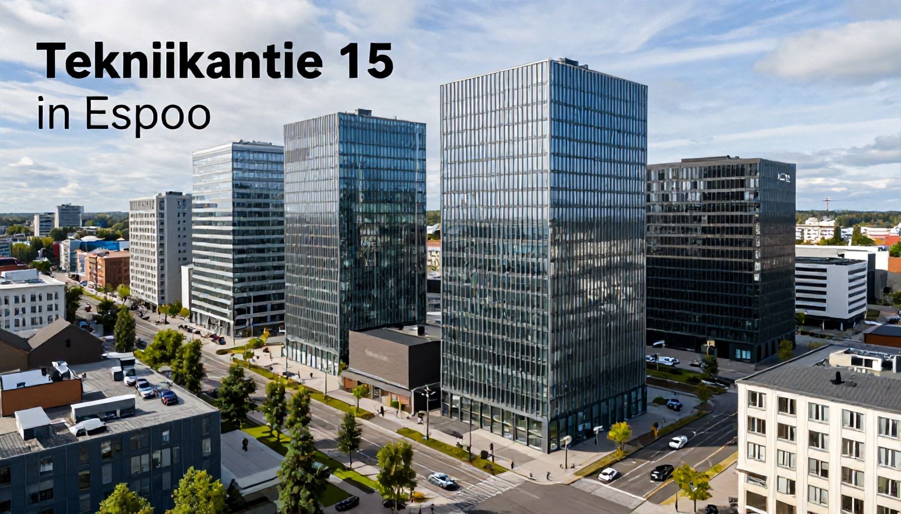 Tekniikantie 15 Espoossa – miksi juuri täällä kiinteistöjen arvonnousu on yltänyt kaksinumeroisiin lukemiin?