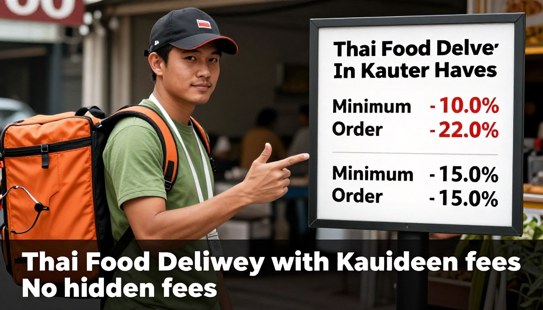 Thai-ruoka Kauklahti kotiinkuljetus* ilman yllätyskuluja: näin vertailet toimitusmaksut ja minimitilaussummat