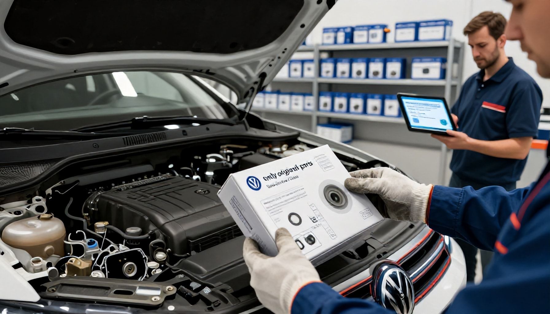 Totuus käytettyjen osien käytöstä – miksi Espoon virallinen huolto käyttää ainoastaan alkuperäisiä varaosia*