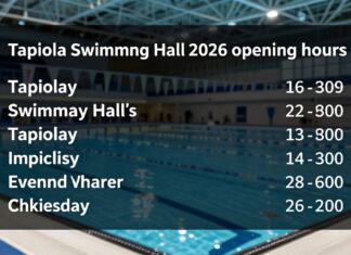 Tapiola uimahallin aukioloajat 2026 – suunnittele uintivuorosi jo nyt