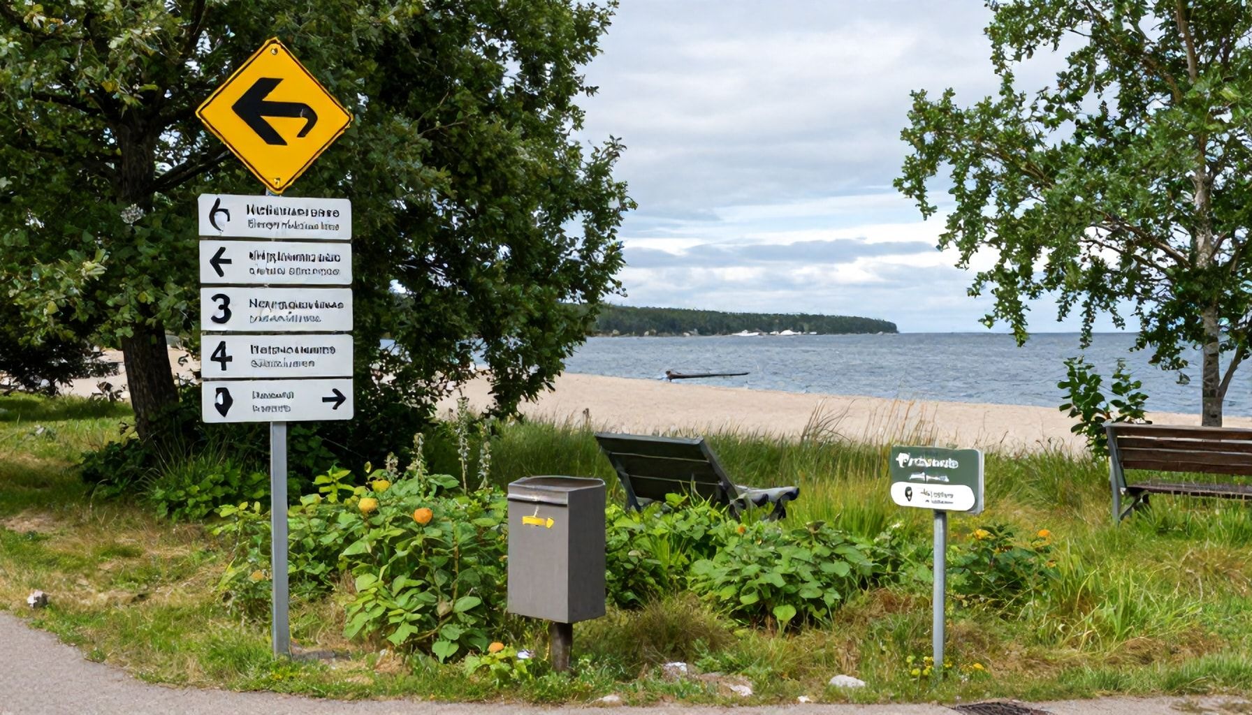 Vältä eksymistä: paikallisten suosimat maamerkit ja ohikulkutiet Niittykummun rannalle