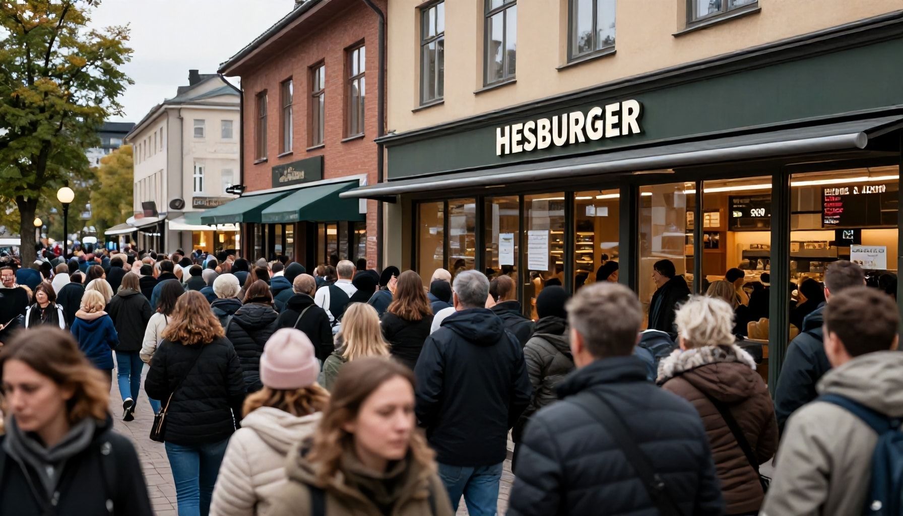 Vältä turhaa jonottamista: Parhaat ajat vierailla Hesburgerissa Espoossa ruuhkien mukaan